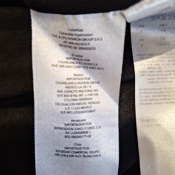 Armani Exchange Gray Knit Tee with Sheer Black Short Sleeves - Picture 8 of 9